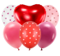 Preview: Luftballons Set - Valentinstag - von PartyDeco